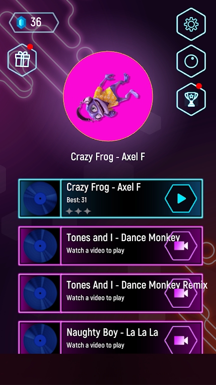 疯狂青蛙跳瓦片