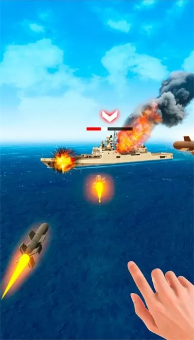 无人机攻击3D海上作战