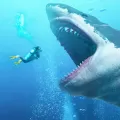 巨型鲨鱼吞噬
