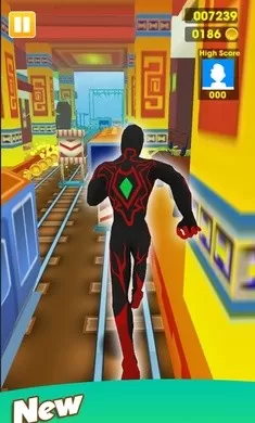 超级英雄奔跑地铁奔跑者手游下载