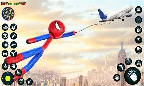 StickMan Rope Hero Spider Game官网版