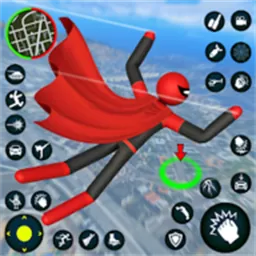 StickMan Rope Hero Spider Game官网版