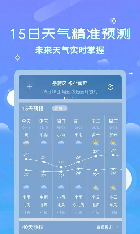 天气预报下载免费版